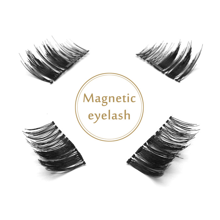 Latest Own Brand Silk Magnetic Eyelashes JH68-PY1